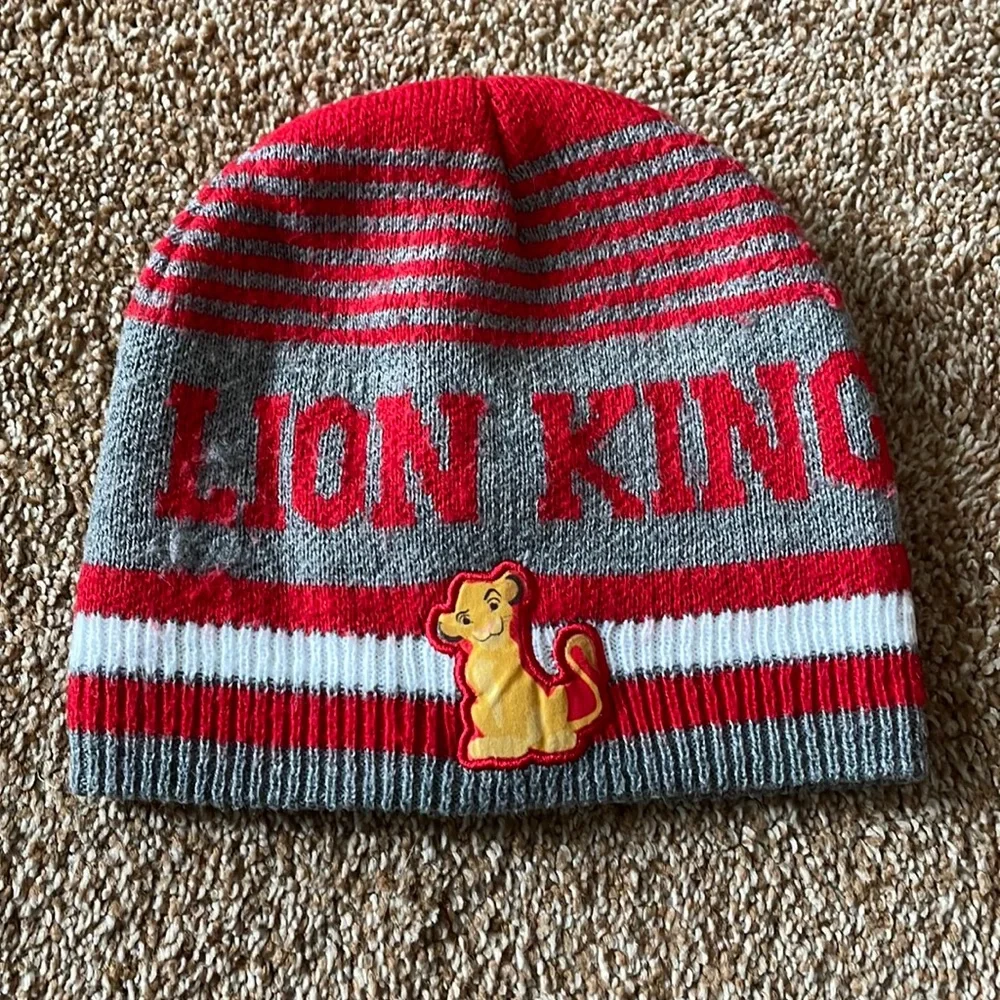 Disney lion, king Simba beanie hat